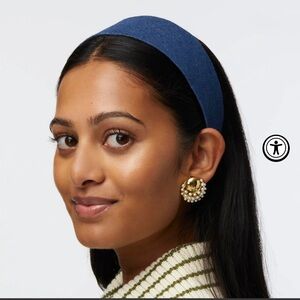 NWT Lele Sadoughi Brigitte Headband - French Denim